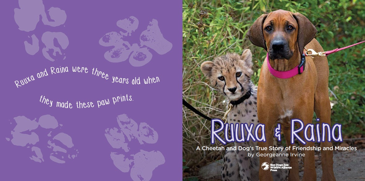 Ruuxa & Raina: A Cheetah and Dog's True Story of Friendship and Miracles