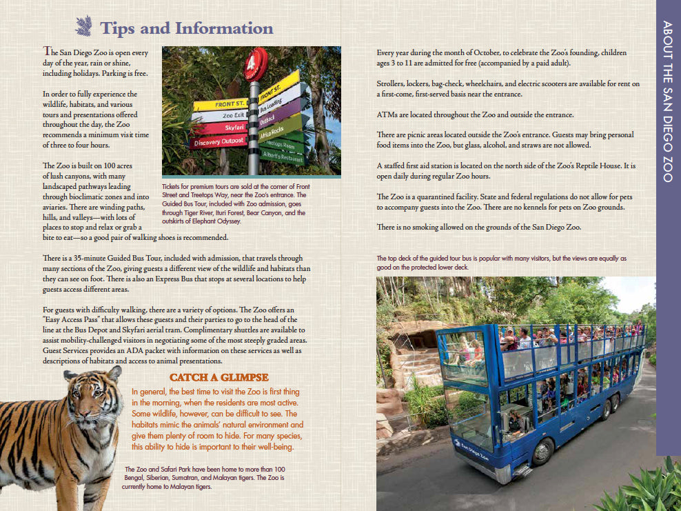 San Diego Zoo Official Guidebook